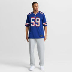Nike Shaq Lawson Buffalo Bills Team Game Jersey Royal