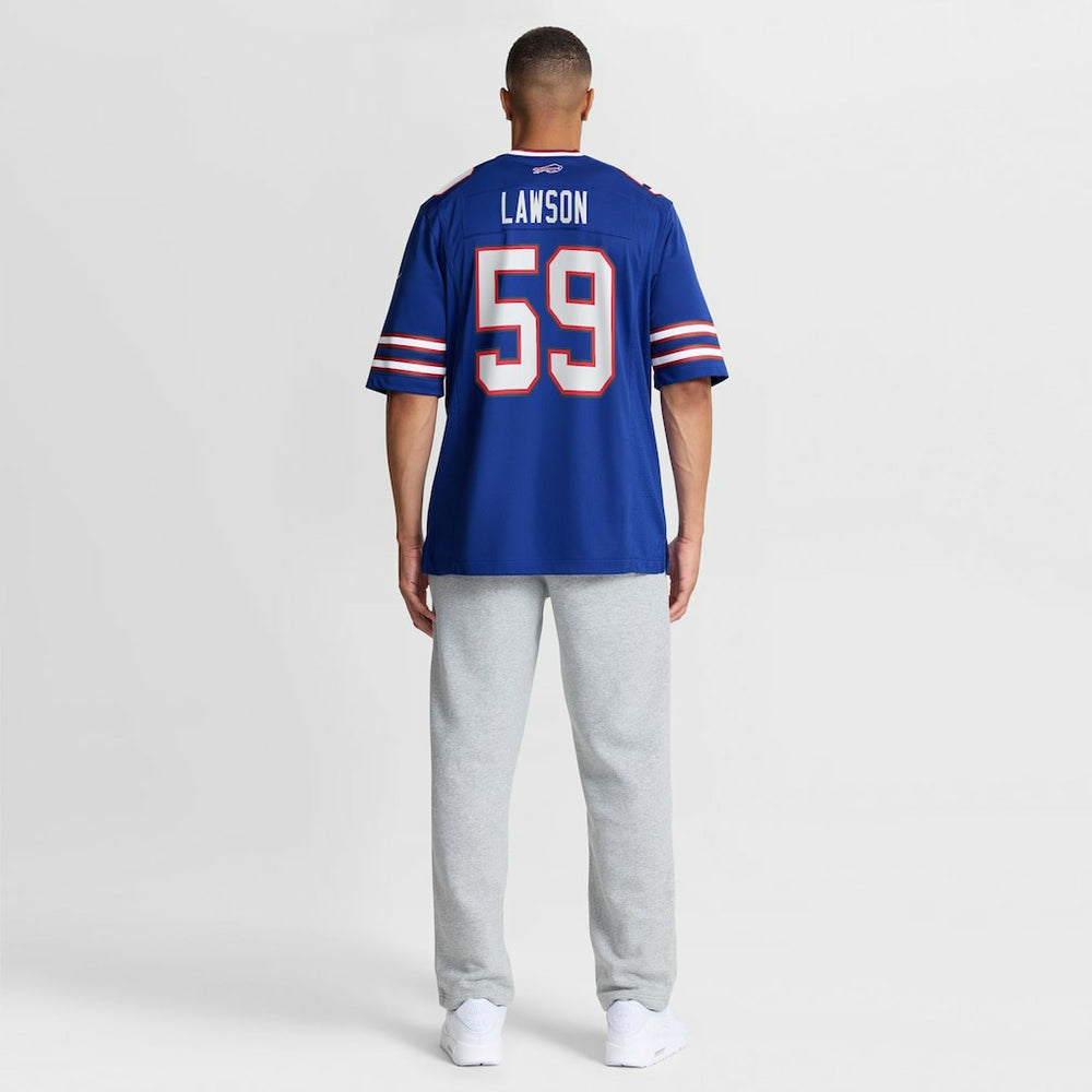 Nike Shaq Lawson Buffalo Bills Team Game Jersey Royal