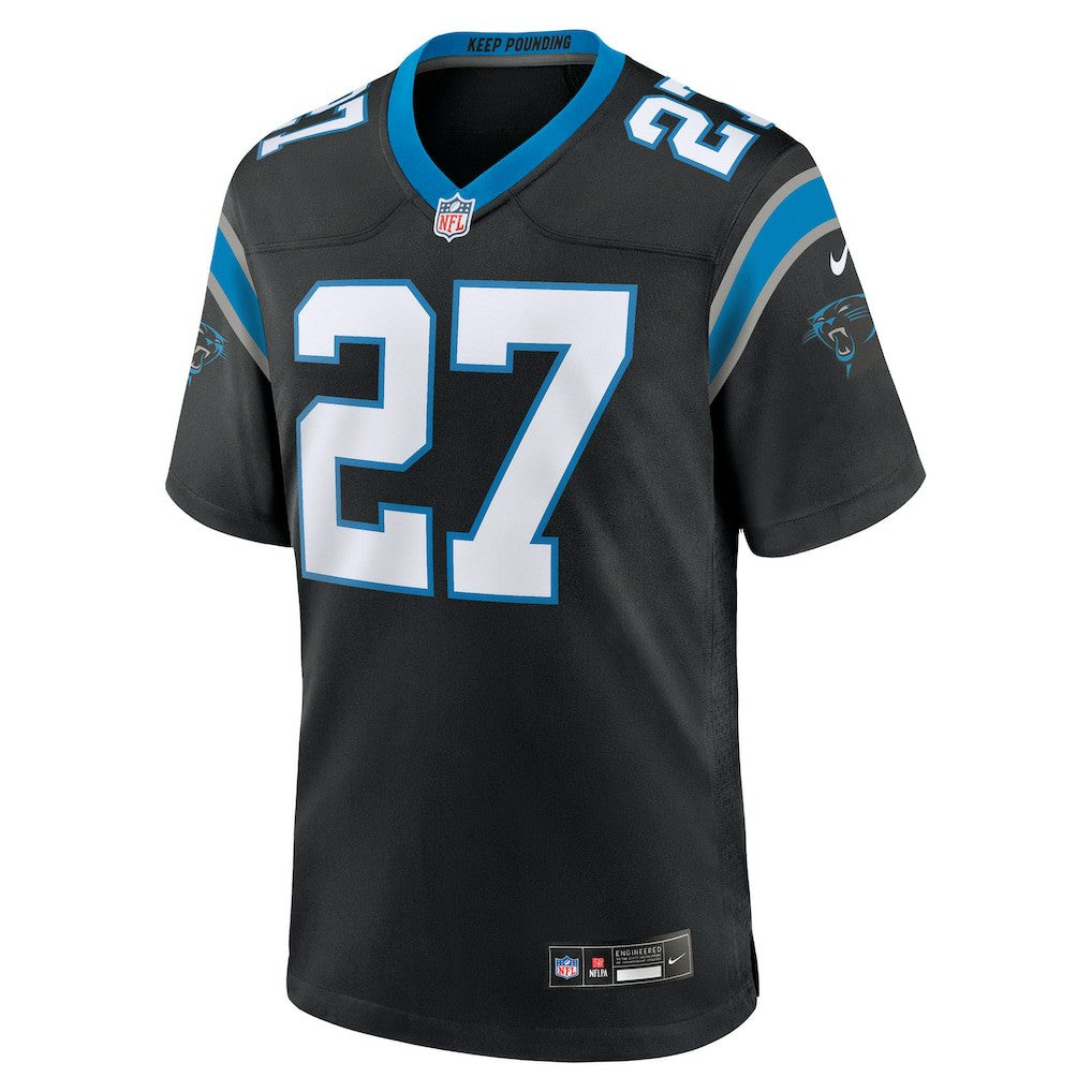 Nike Isaiah Simmons Carolina Panthers Team Game Jersey Black