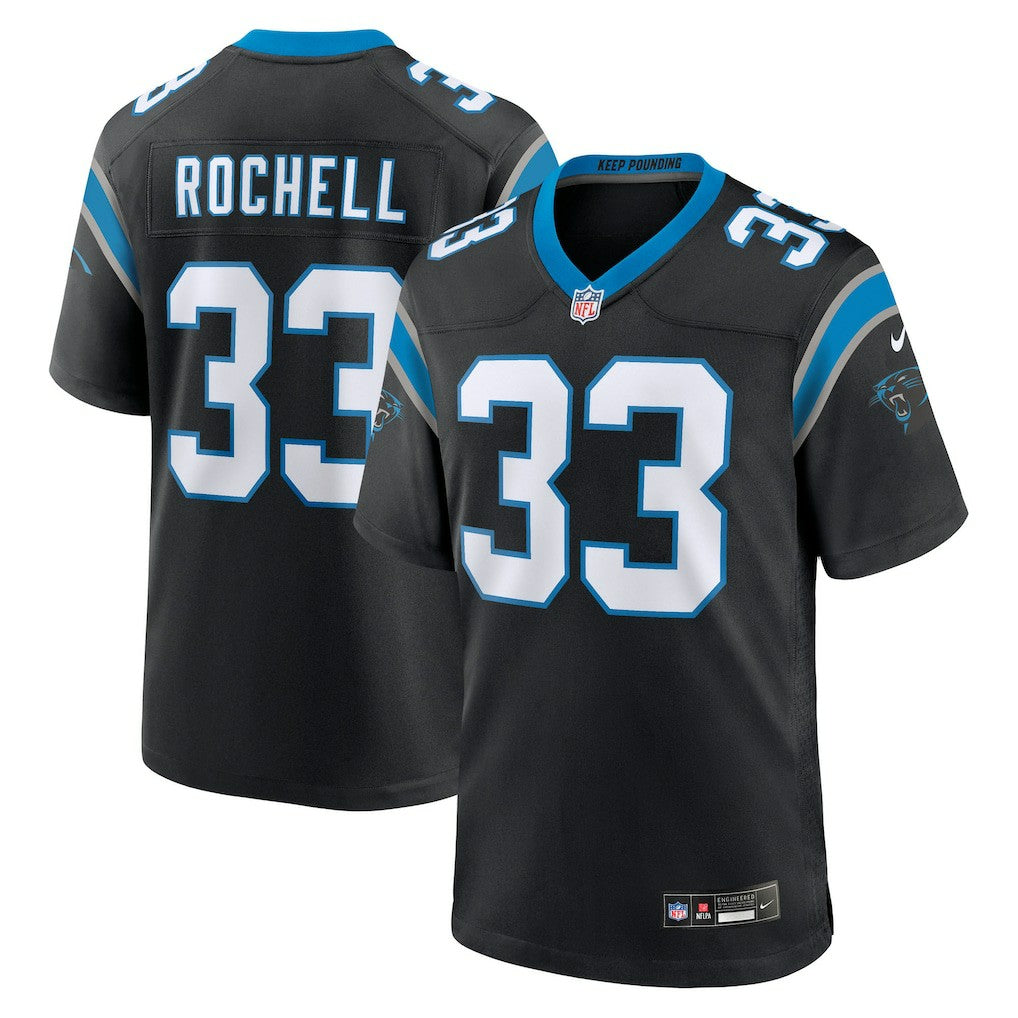 Nike Robert Rochell Carolina Panthers Team Game Jersey Black