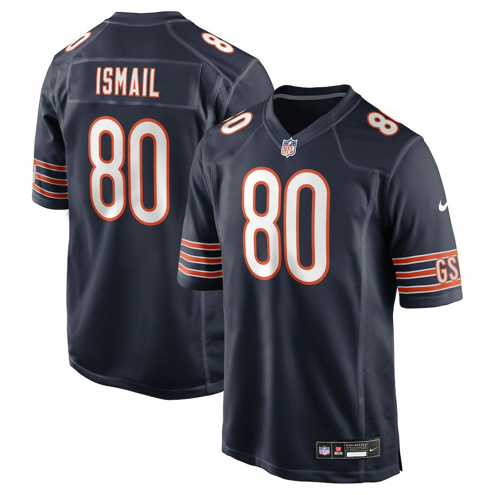 Nike Qadir Ismail Chicago Bears Team Game Jersey Navy