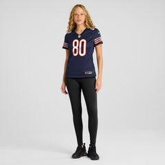 Nike Qadir Ismail Chicago Bears Women's Team Game Jersey Navy