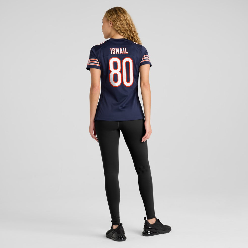 Nike Qadir Ismail Chicago Bears Women's Team Game Jersey Navy