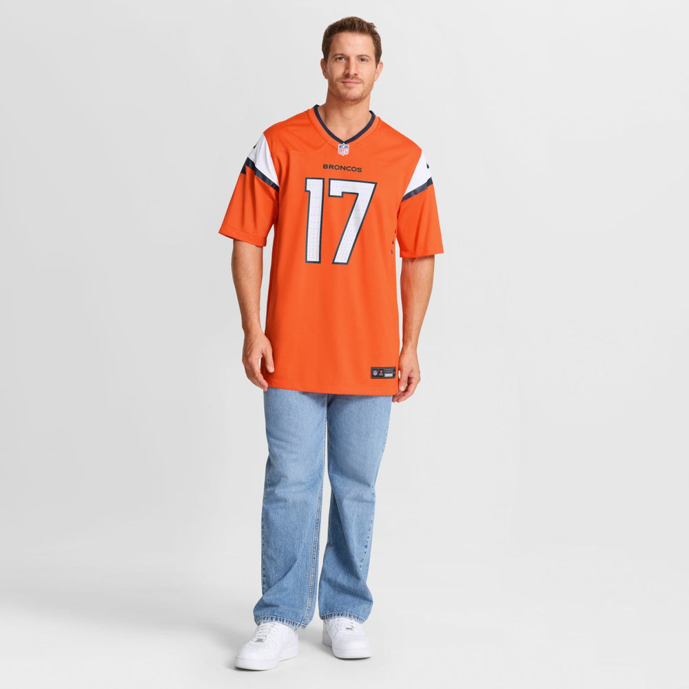 Nike Lil'Jordan Humphrey Denver Broncos Team Game Jersey Orange