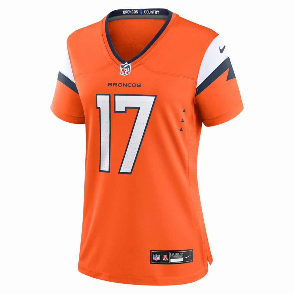 Nike Lil'Jordan Humphrey Denver Broncos Women's Team Game Jersey Orange