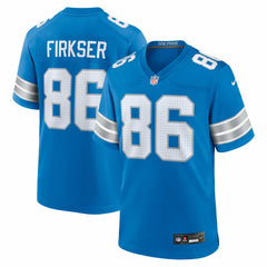 Nike Anthony Firkser Detroit Lions Team Game Jersey Blue