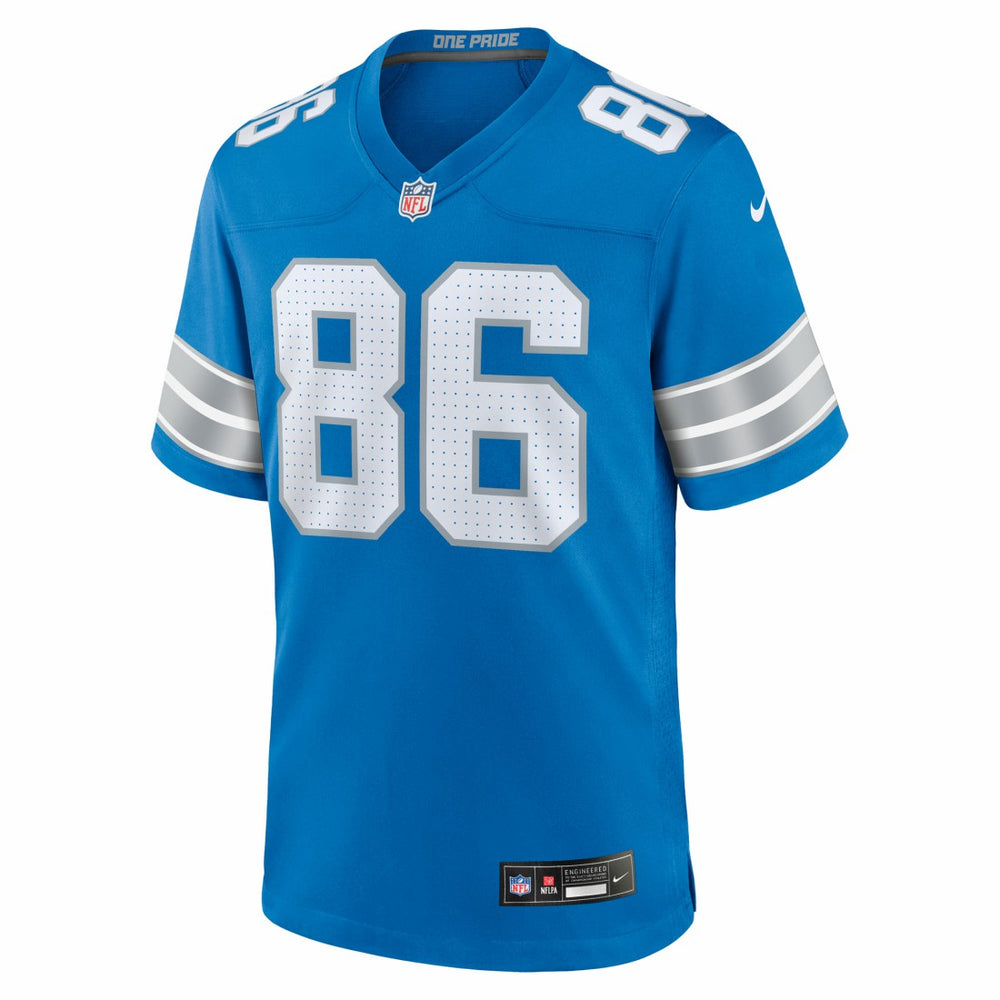Nike Anthony Firkser Detroit Lions Team Game Jersey Blue