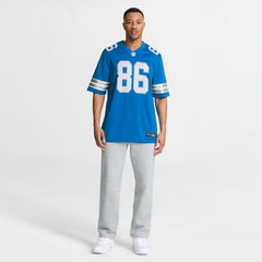 Nike Anthony Firkser Detroit Lions Team Game Jersey Blue