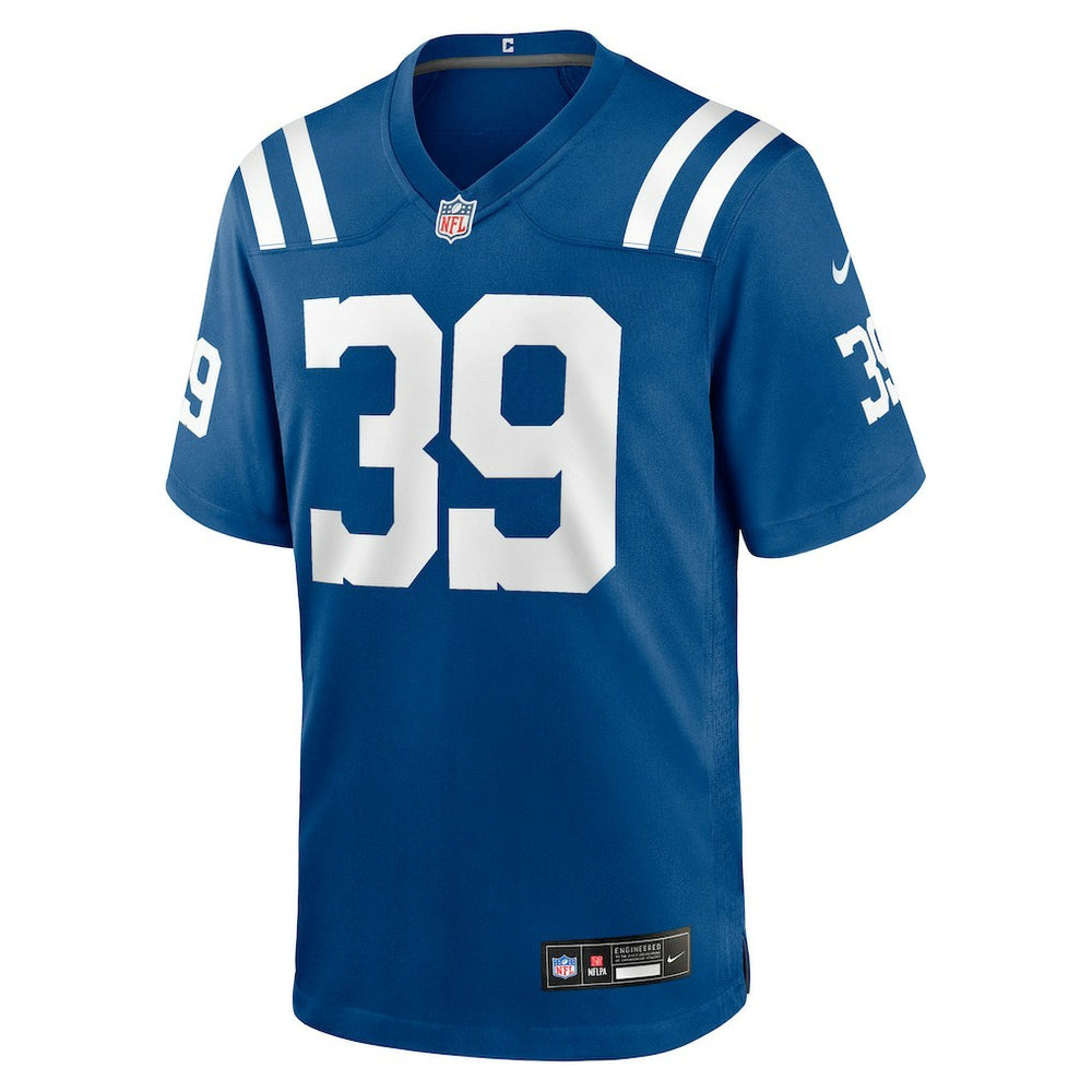 Nike George Odum Indianapolis Colts Team Game Jersey Royal