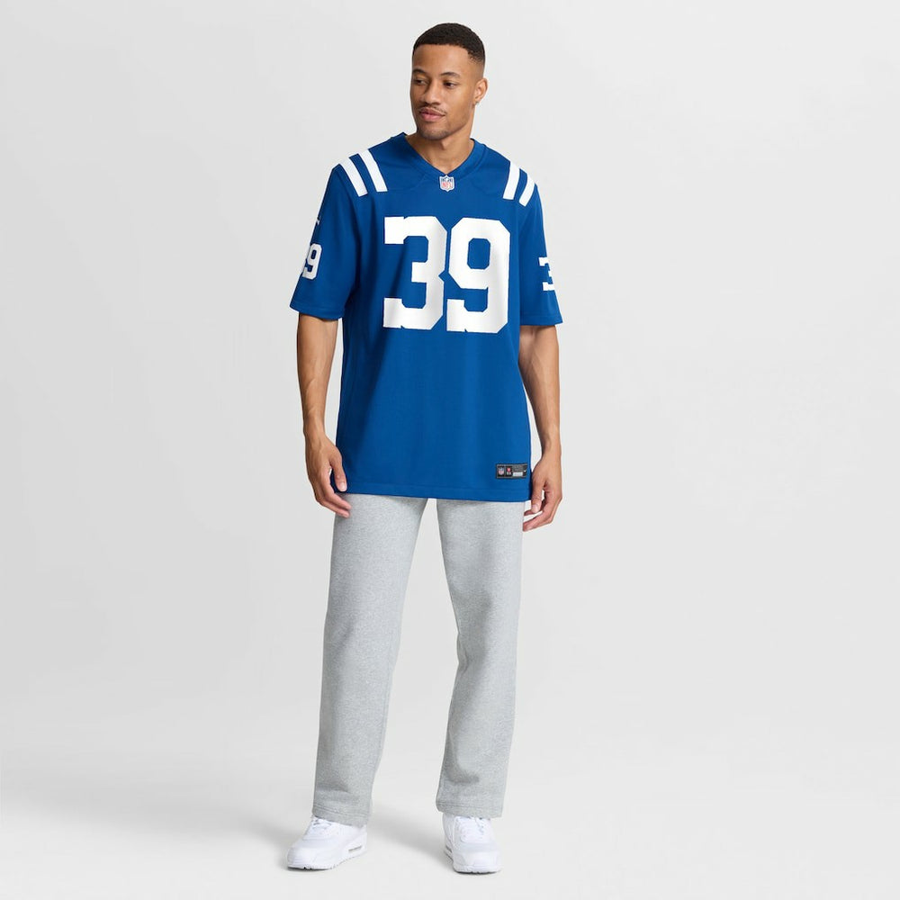 Nike George Odum Indianapolis Colts Team Game Jersey Royal