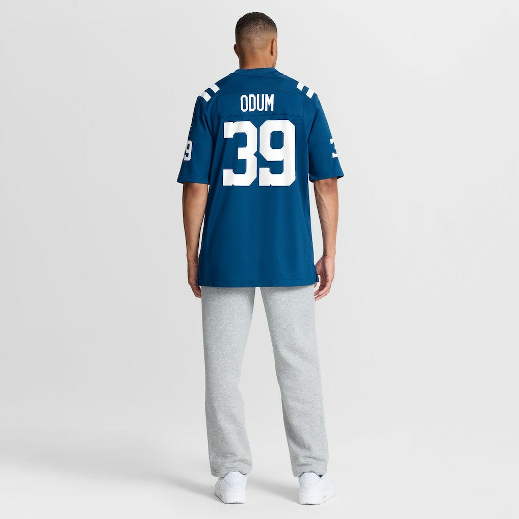 Nike George Odum Indianapolis Colts Team Game Jersey Royal