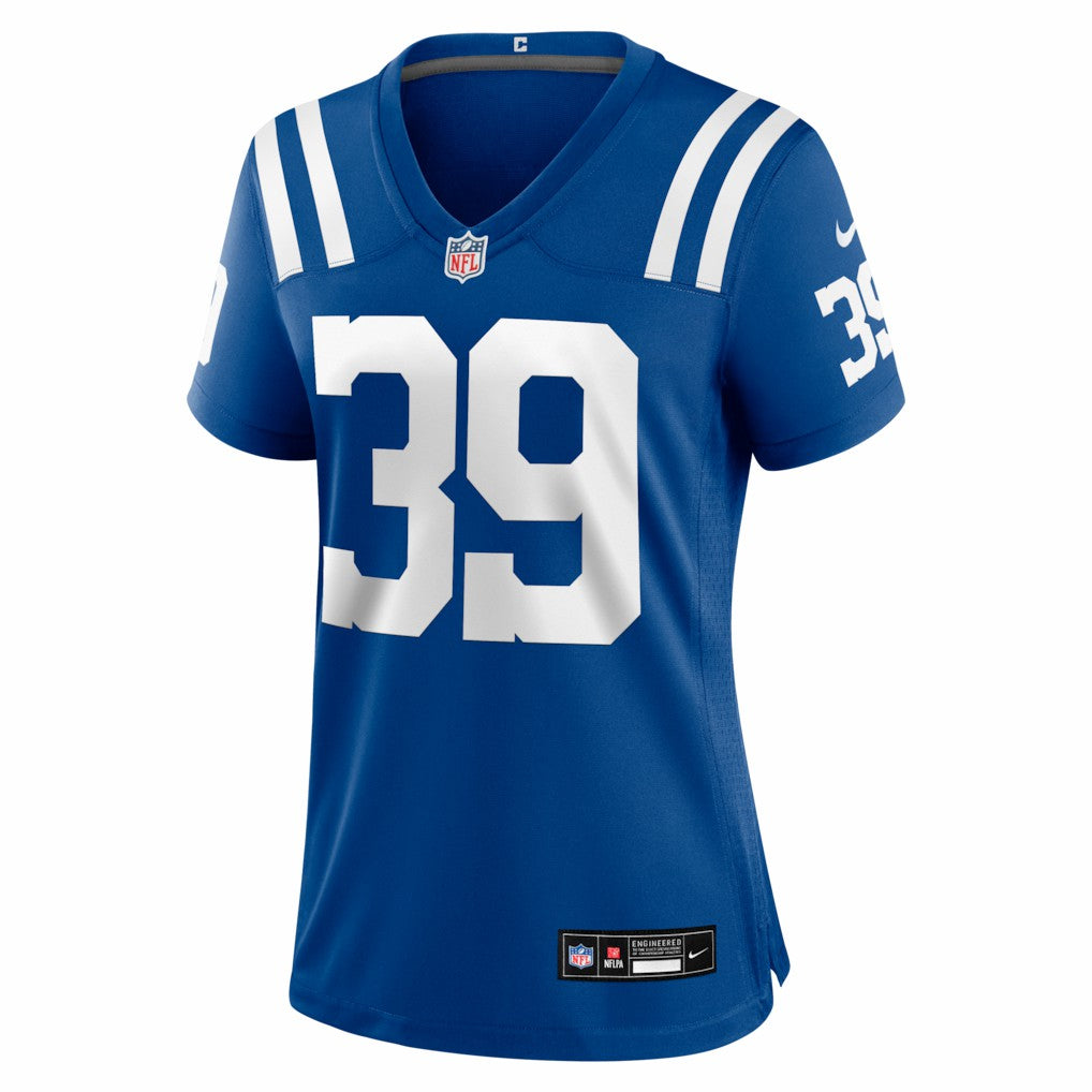Nike George Odum Indianapolis Colts Women's Team Game Jersey Royal