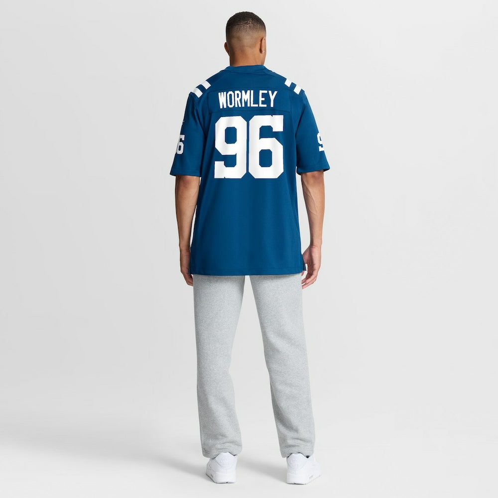 Nike Chris Wormley Indianapolis Colts Team Game Jersey Royal