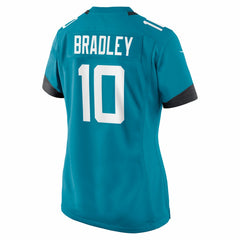 Nike Carter Bradley Jacksonville Jaguars Women's Team Game Jersey Teal