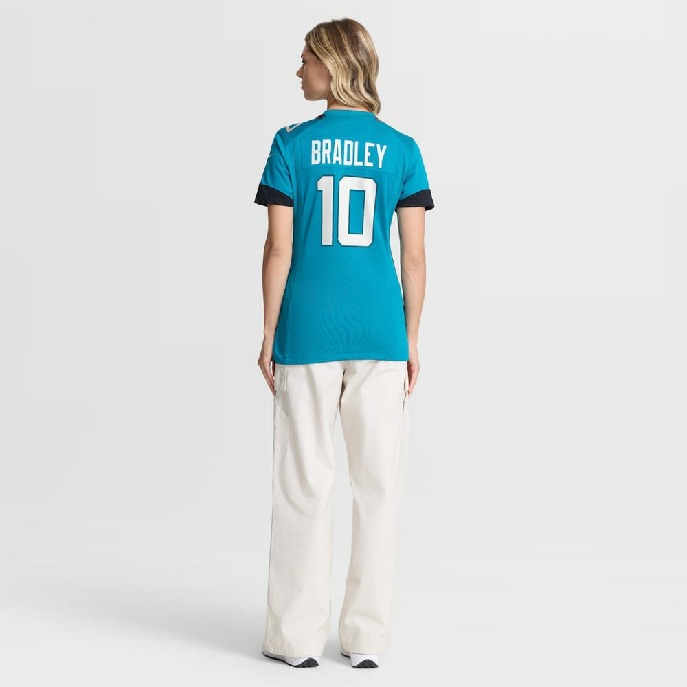 Nike Carter Bradley Jacksonville Jaguars Women's Team Game Jersey Teal