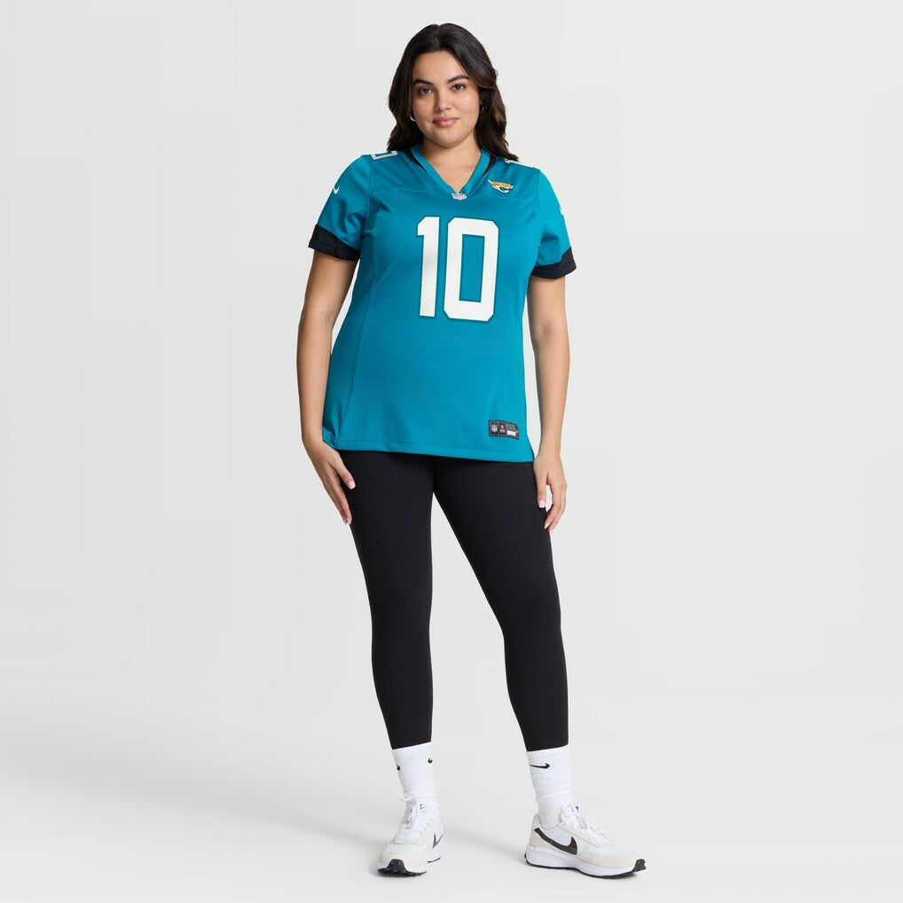 Nike Carter Bradley Jacksonville Jaguars Women's Team Game Jersey Teal