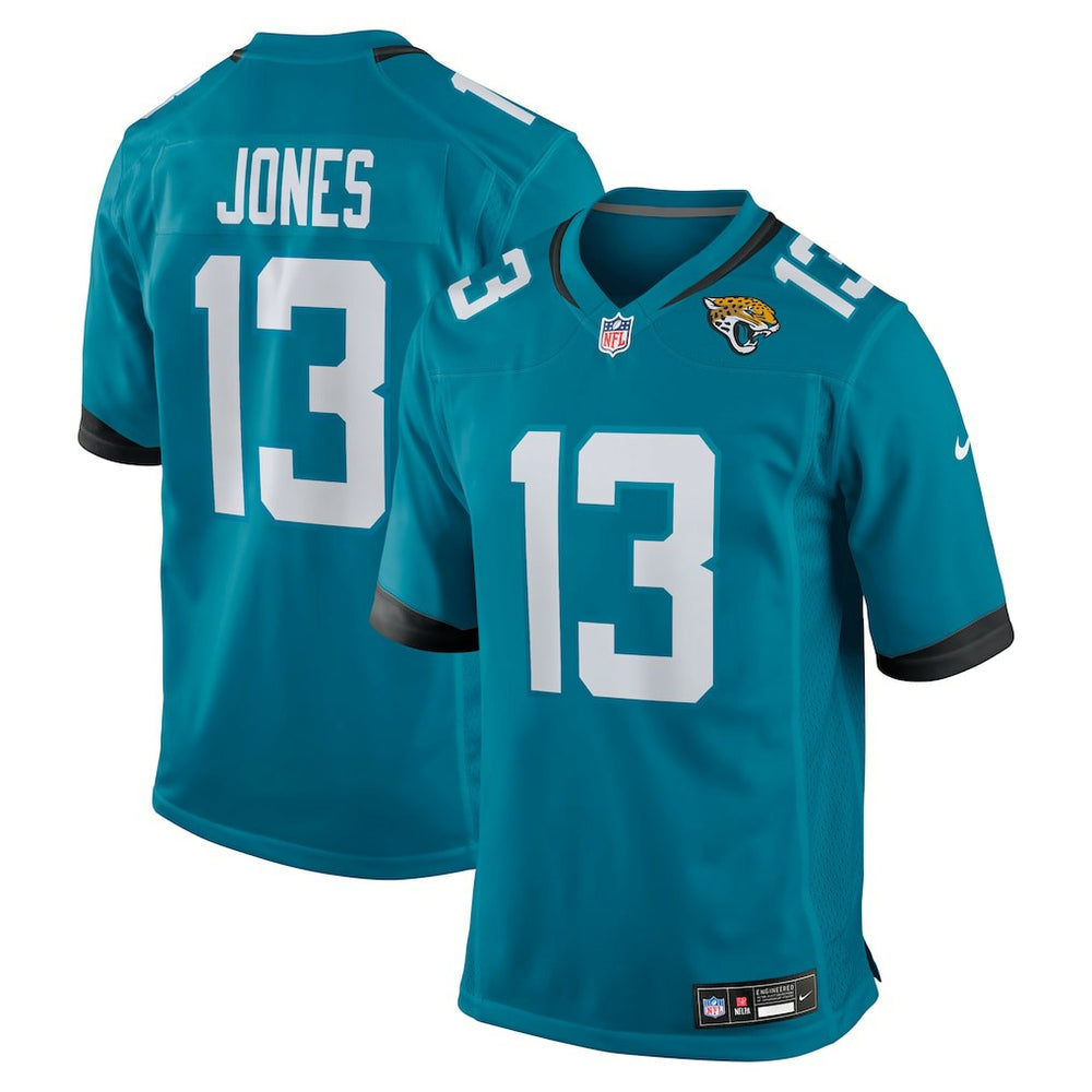 Nike Tim Jones Jacksonville Jaguars Team Game Jersey Teal