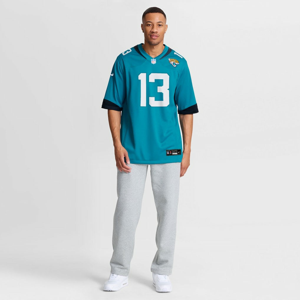 Nike Tim Jones Jacksonville Jaguars Team Game Jersey Teal