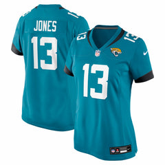 Nike Tim Jones Jacksonville Jaguars Women's Team Game Jersey Teal