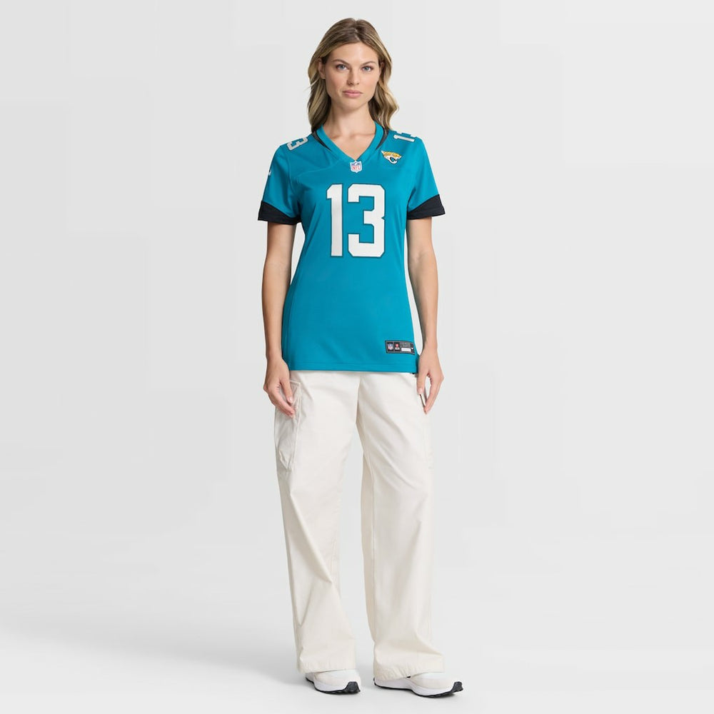 Nike Tim Jones Jacksonville Jaguars Women's Team Game Jersey Teal