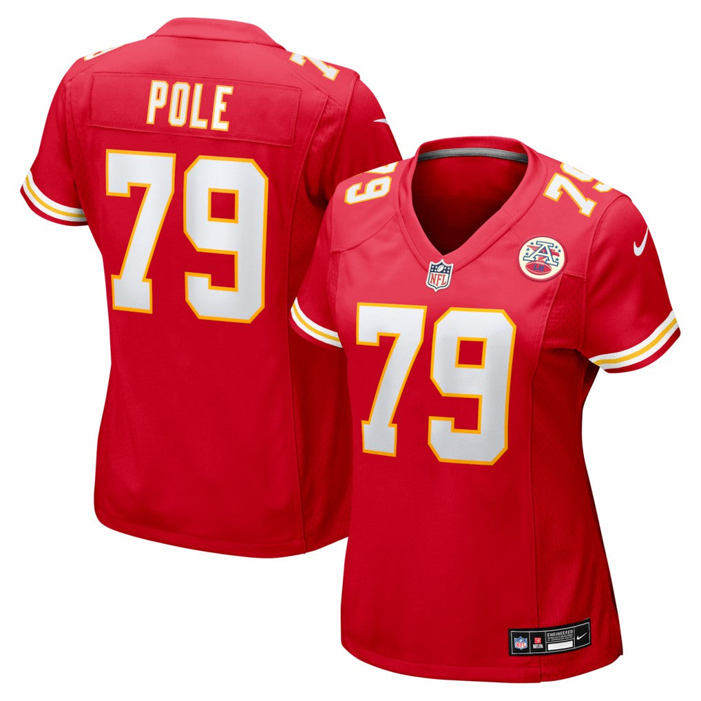 Nike Esa Pole Kansas City Chiefs Women's Team Game Jersey Red