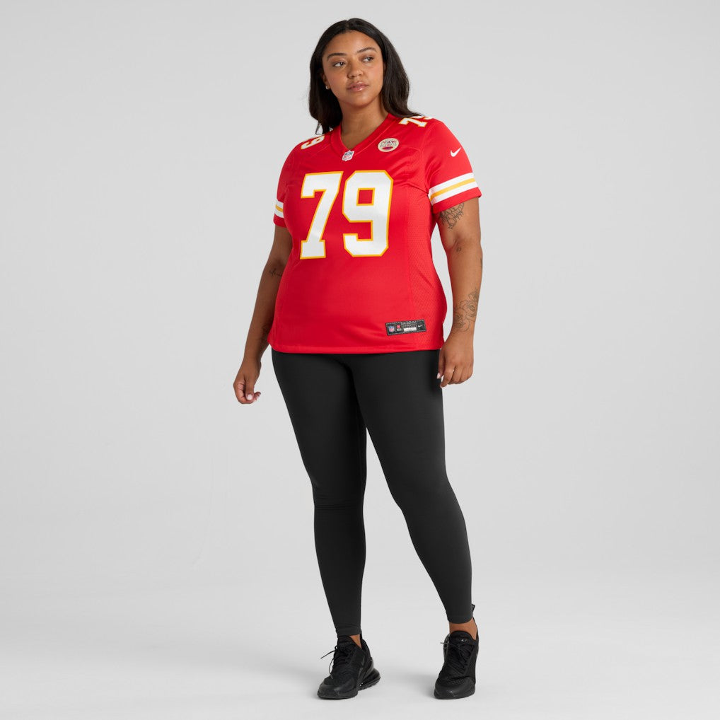 Nike Esa Pole Kansas City Chiefs Women's Team Game Jersey Red