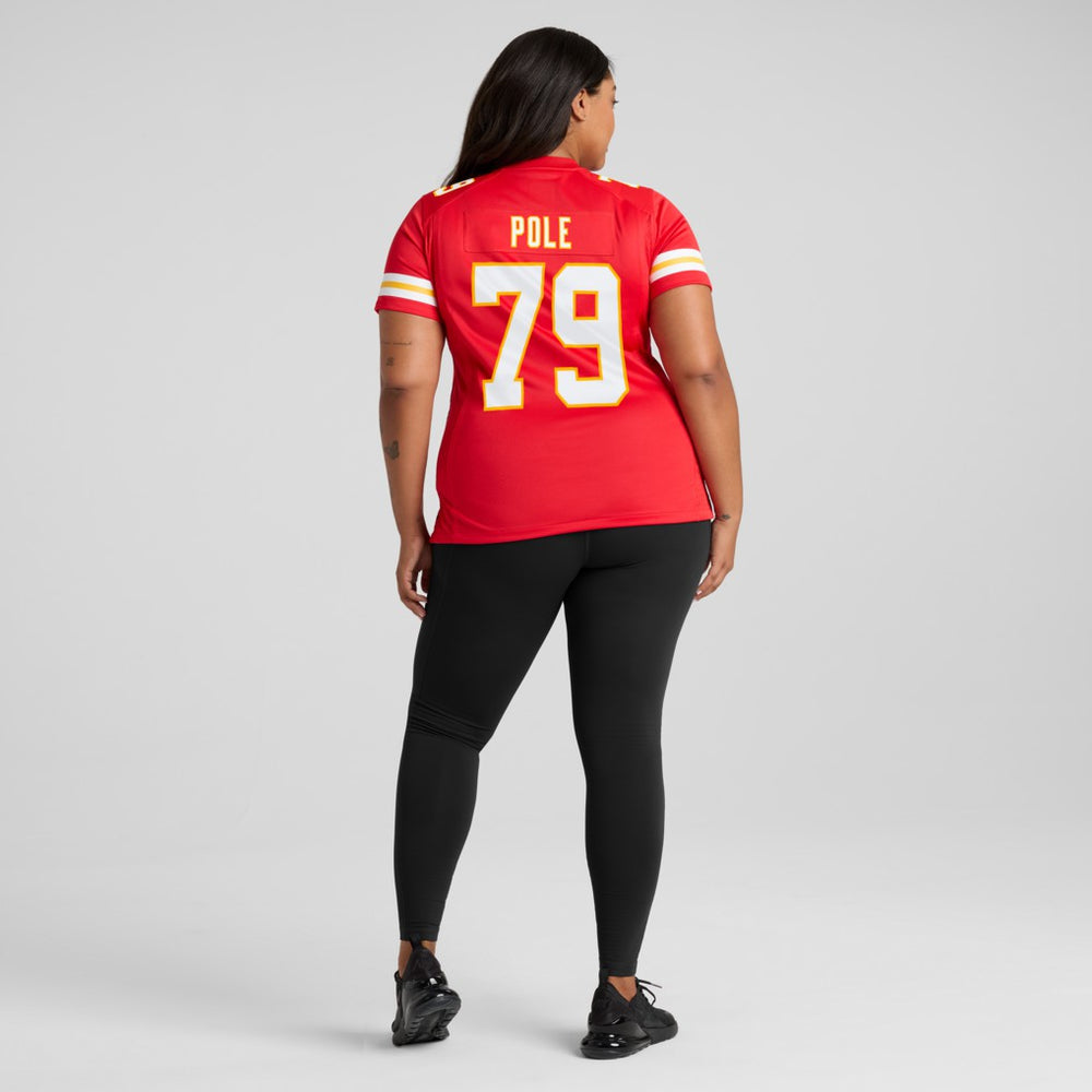 Nike Esa Pole Kansas City Chiefs Women's Team Game Jersey Red