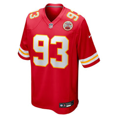 Nike Zacch Pickens Kansas City Chiefs Team Game Jersey Red