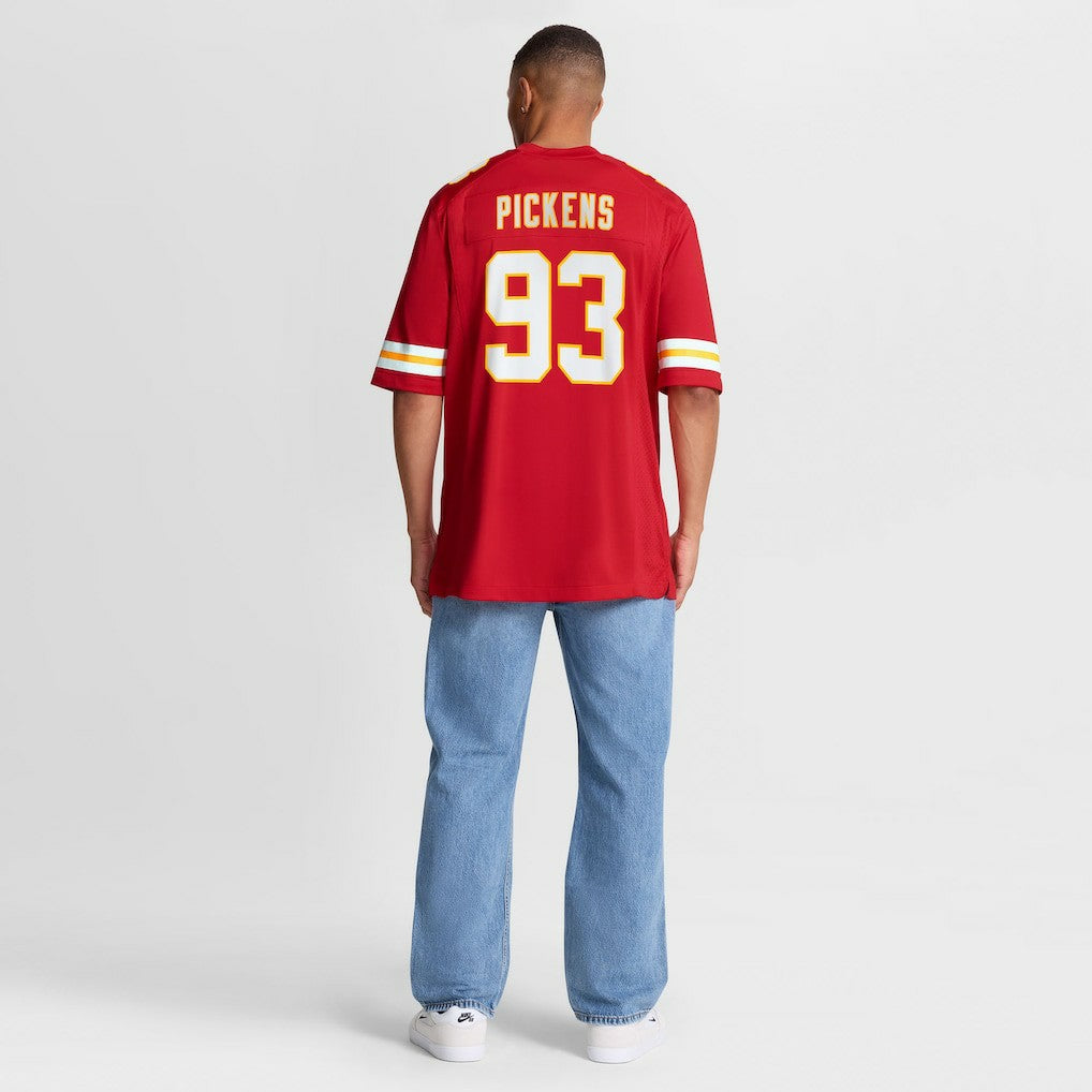 Nike Zacch Pickens Kansas City Chiefs Team Game Jersey Red