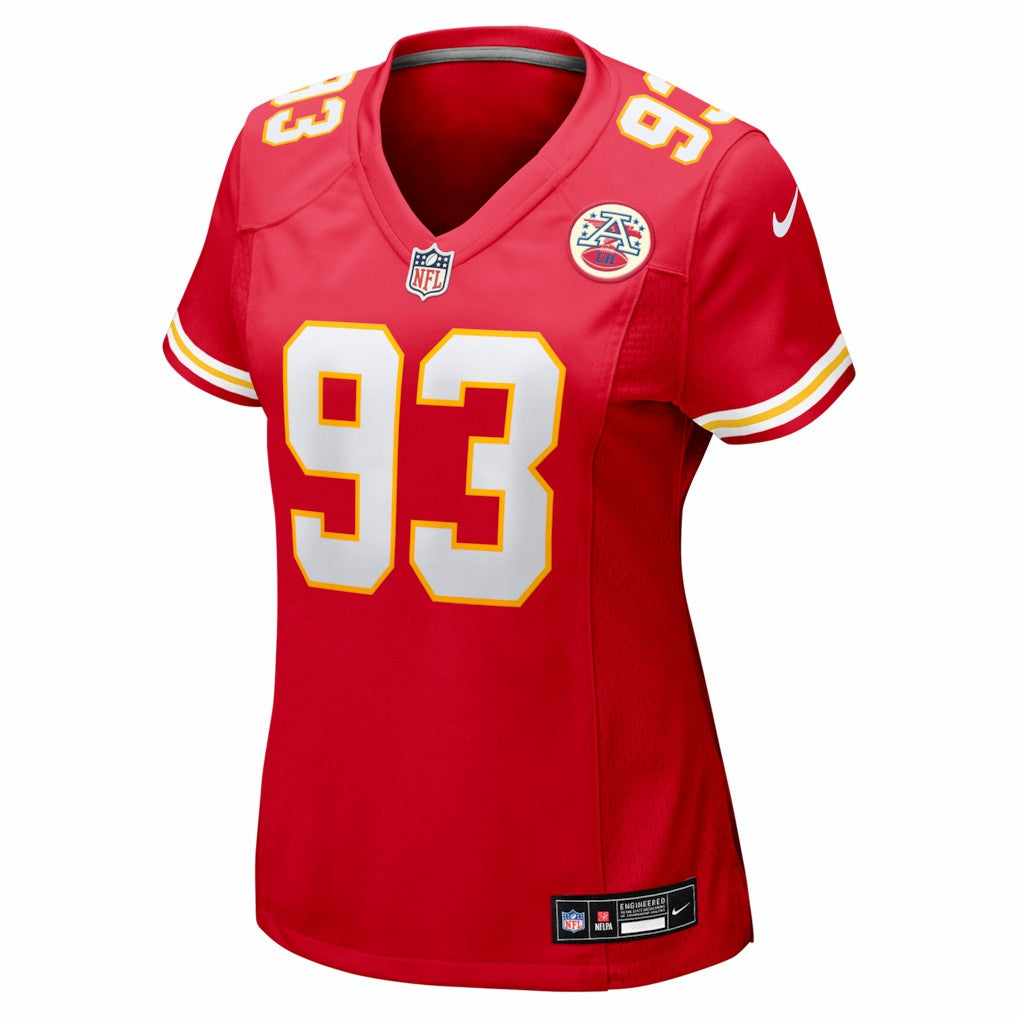 Nike Zacch Pickens Kansas City Chiefs Women's Team Game Jersey Red