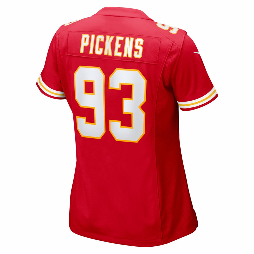 Nike Zacch Pickens Kansas City Chiefs Women's Team Game Jersey Red