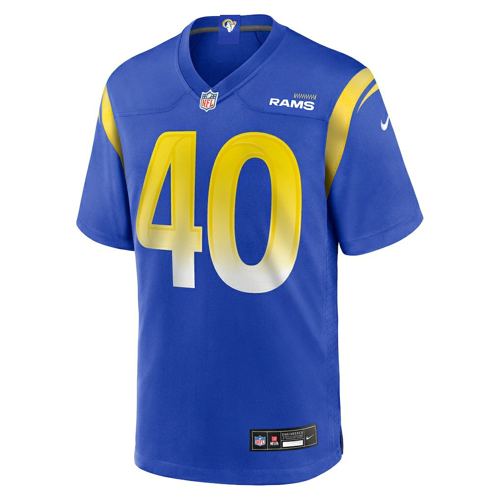 Nike Jesse Luketa Los Angeles Rams Team Game Jersey Royal