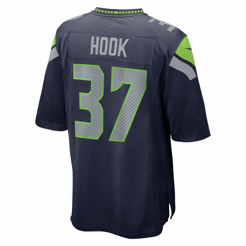 Nike Maxen Hook Seattle Seahawks Team Game Jersey College Navy