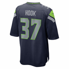 Nike Maxen Hook Seattle Seahawks Team Game Jersey College Navy