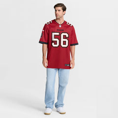 Nike Benton Whitley Tampa Bay Buccaneers Team Game Jersey Red