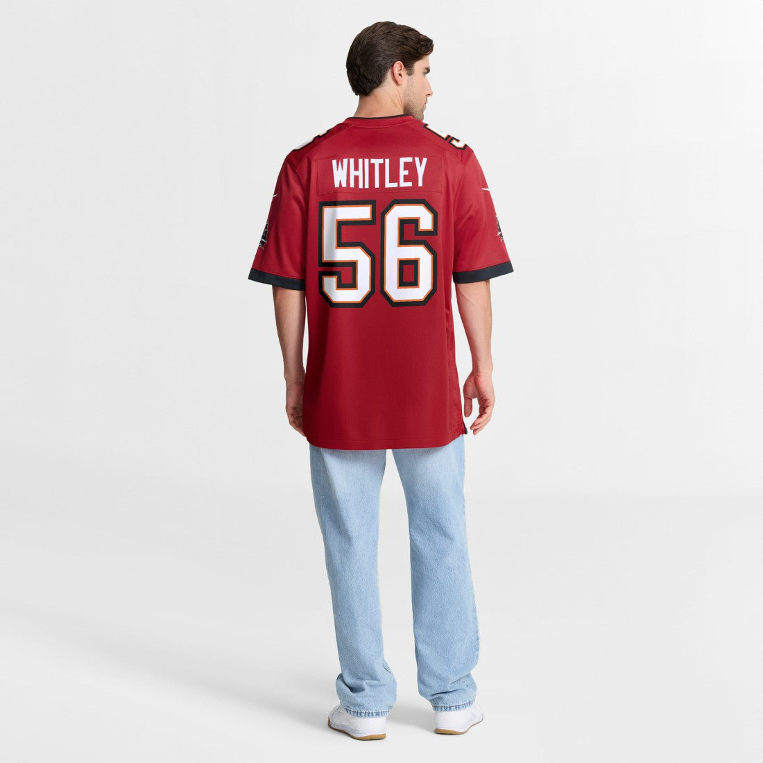 Nike Benton Whitley Tampa Bay Buccaneers Team Game Jersey Red