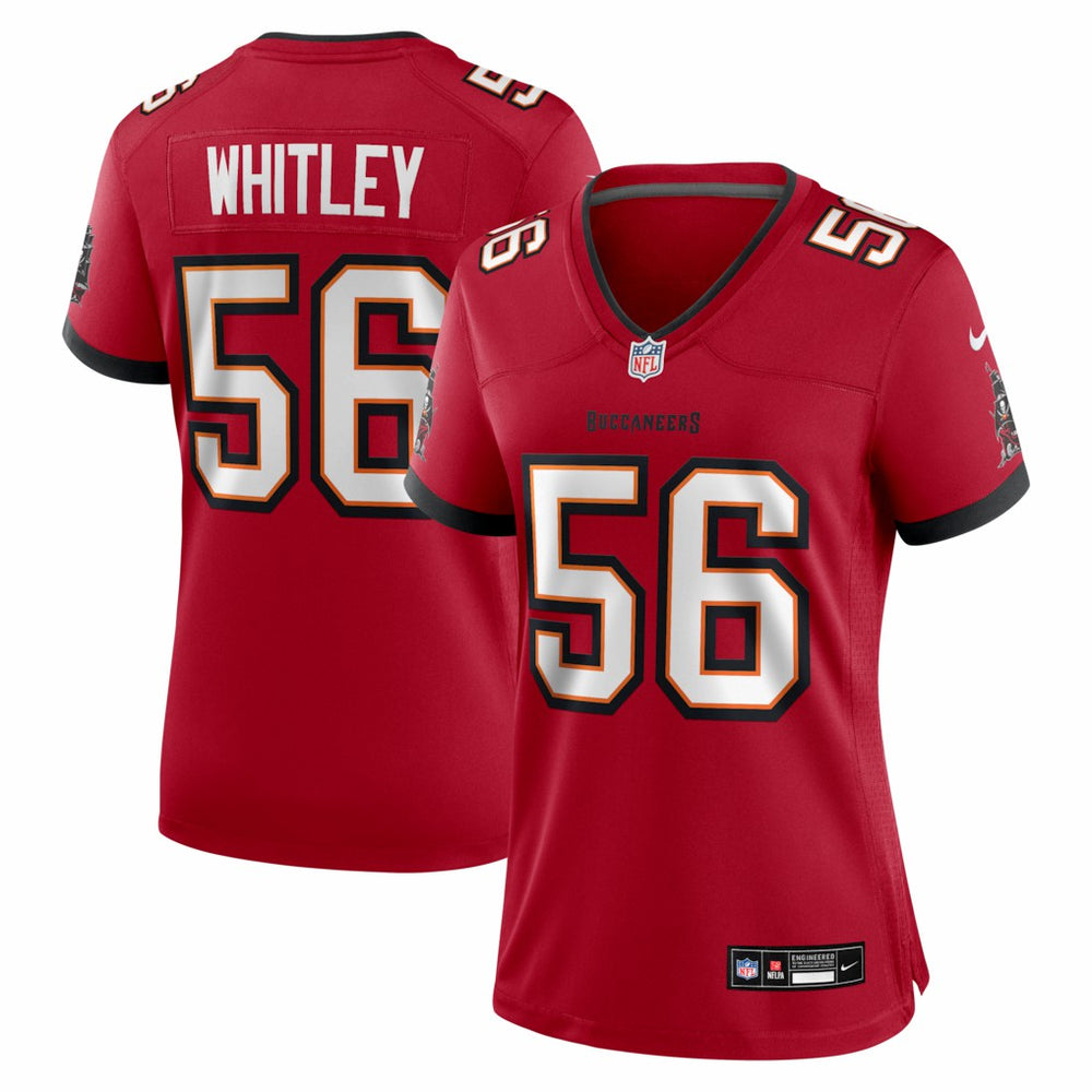 Nike Benton Whitley Tampa Bay Buccaneers Women's Team Game Jersey Red