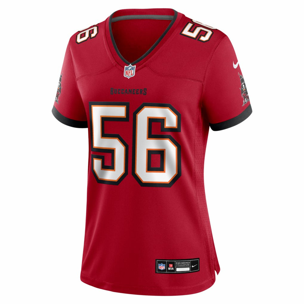 Nike Benton Whitley Tampa Bay Buccaneers Women's Team Game Jersey Red