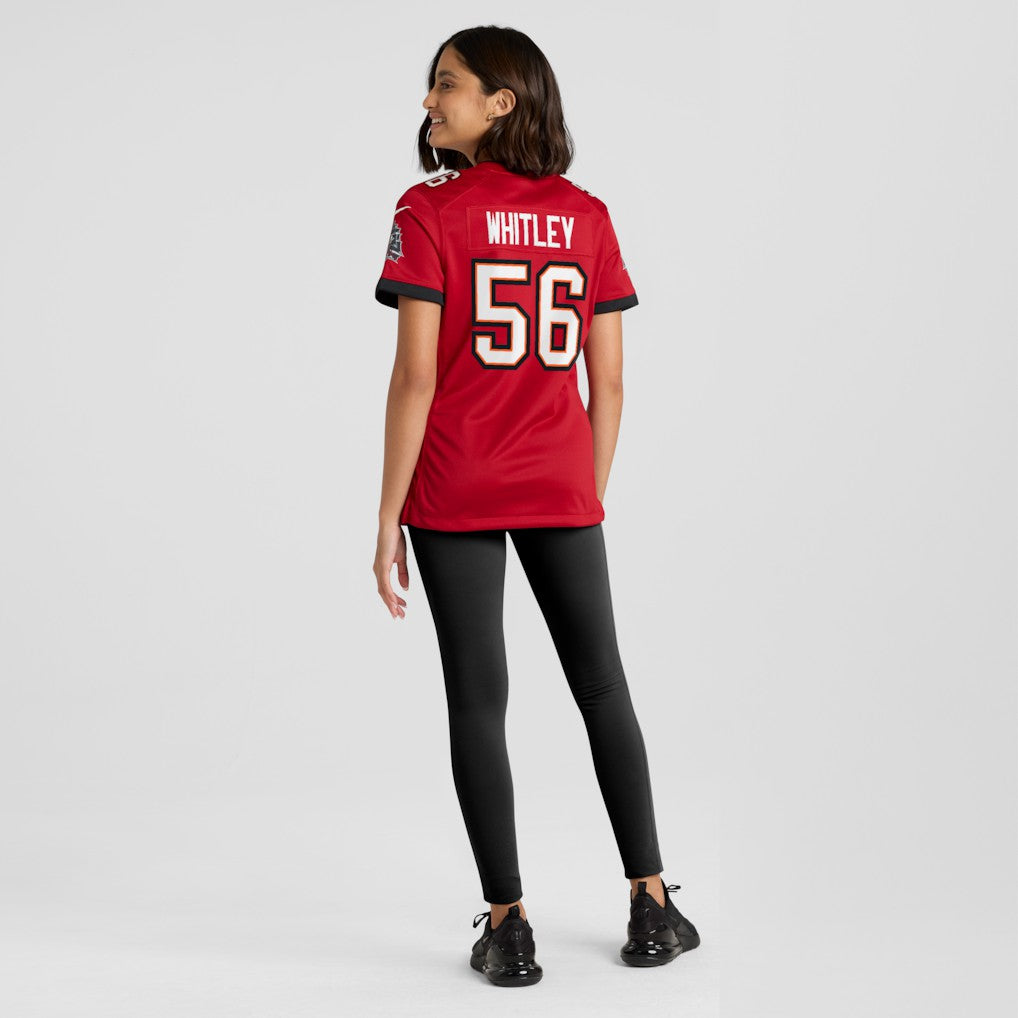 Nike Benton Whitley Tampa Bay Buccaneers Women's Team Game Jersey Red