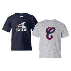 Chicago White Sox Soft as a Grape Youth  Cooperstown 2-Pack T-Shirt Set - Navy/Gray - MLB Sale
