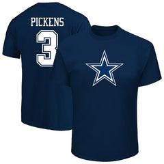 Fanatics George Pickens Dallas Cowboys Big & Tall Player Name & Number T-Shirt Navy