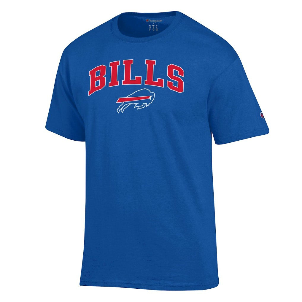 Buffalo Bills Champion Arch Over Logo T-Shirt Royal