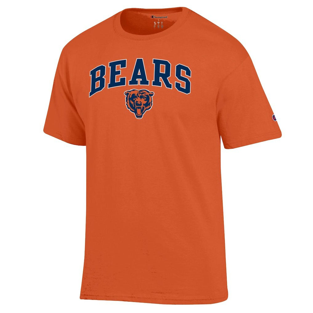 Chicago Bears Champion Arch Over Logo T-Shirt Orange