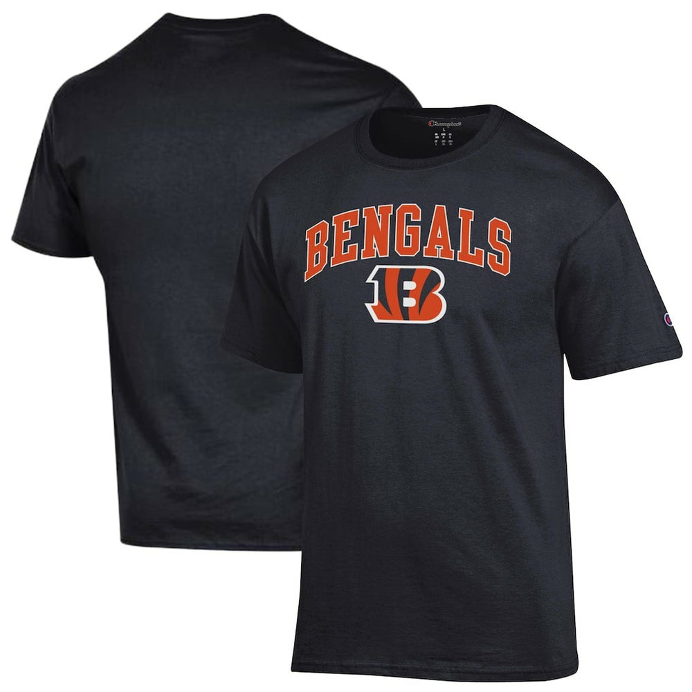 Cincinnati Bengals Champion Arch Over Logo T-Shirt Black