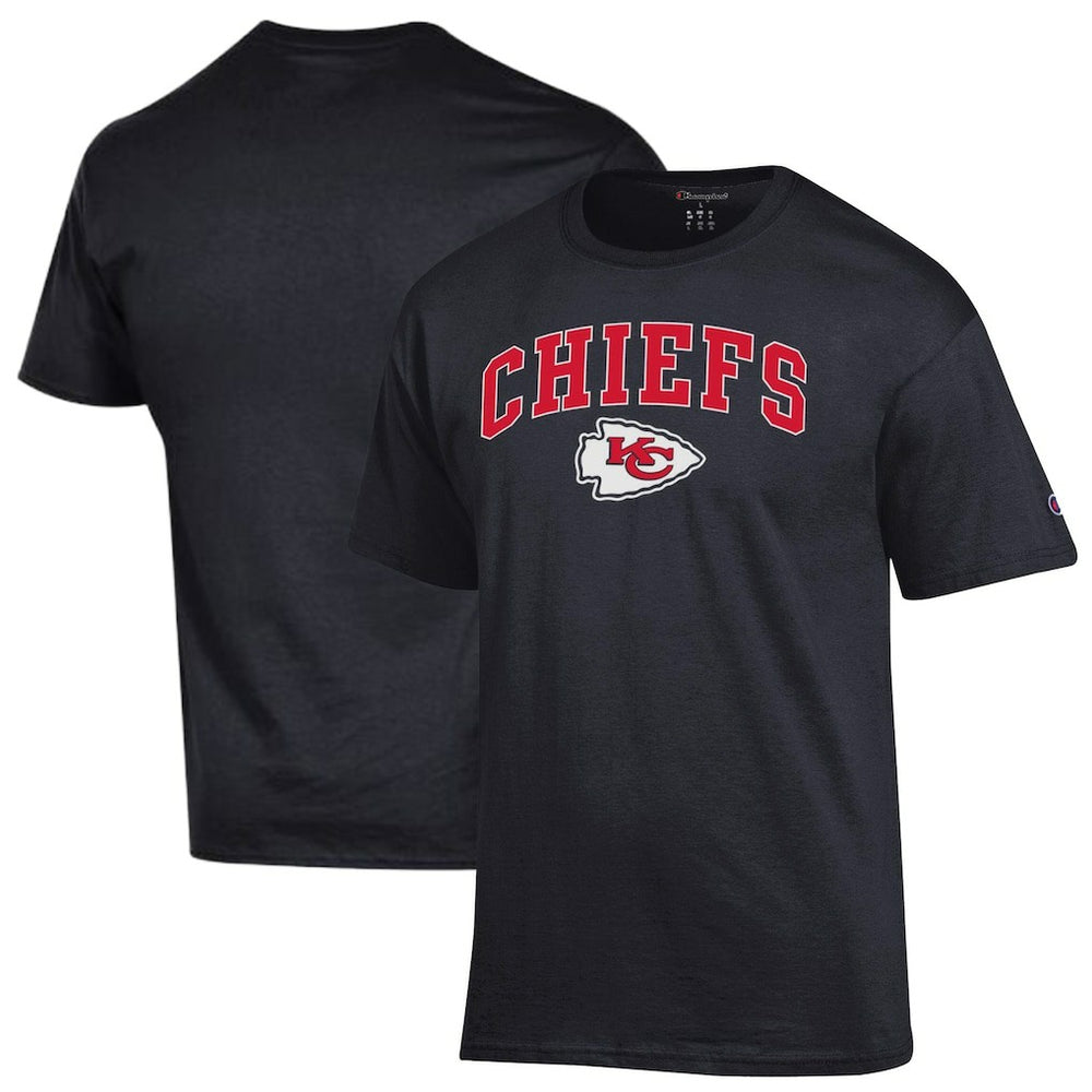 Kansas City Chiefs Champion Arch Over Logo T-Shirt Black