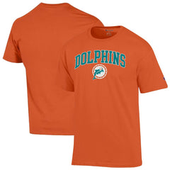 Miami Dolphins Champion Arch Over Logo T-Shirt Orange
