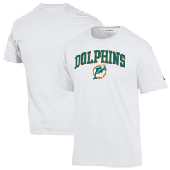 Miami Dolphins Champion Arch Over Logo T-Shirt White