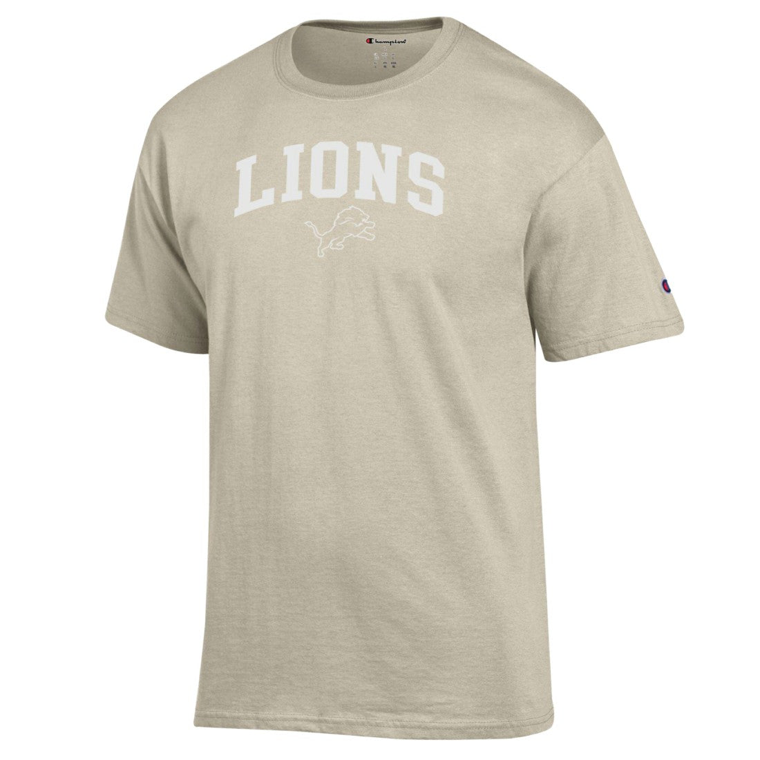 Detroit Lions Champion Jersey T-Shirt Oatmeal