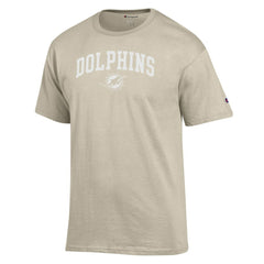 Miami Dolphins Champion Jersey T-Shirt Oatmeal