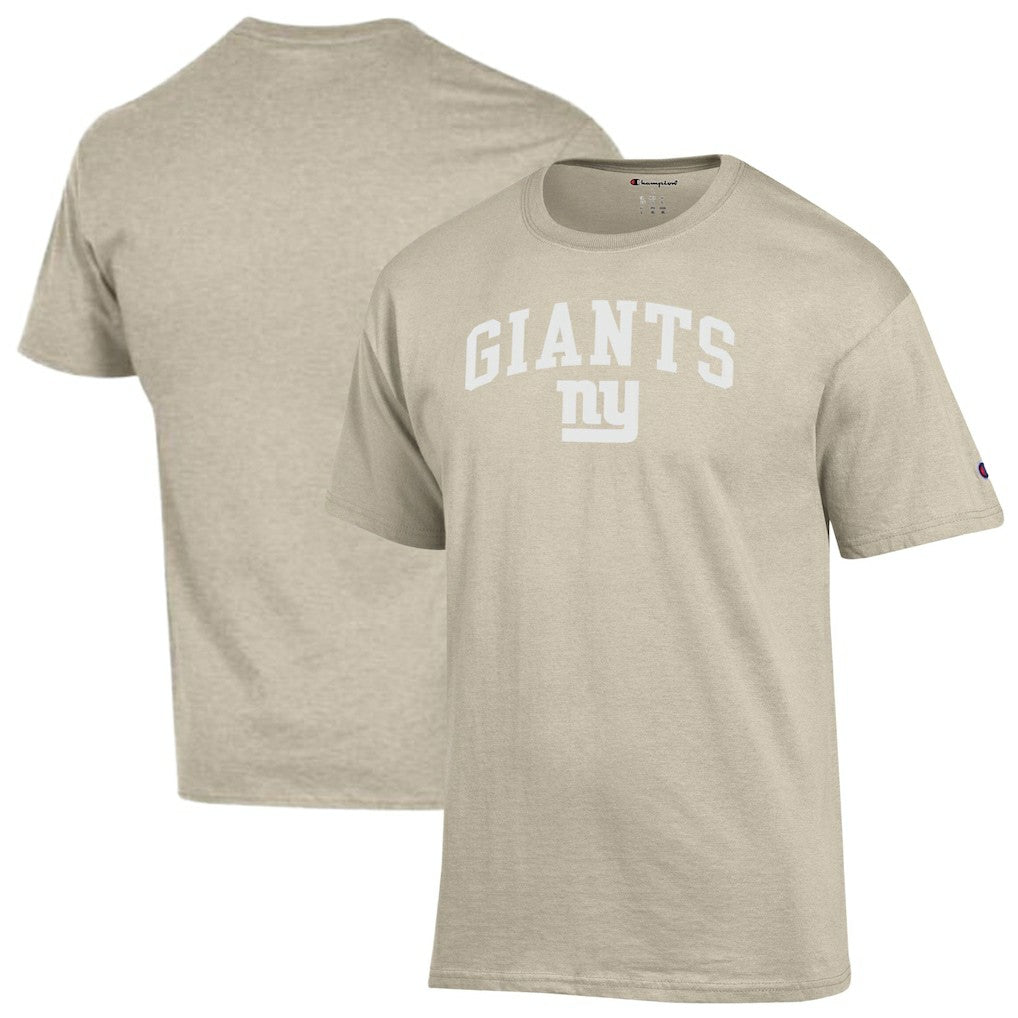 New York Giants Champion Jersey T-Shirt Oatmeal